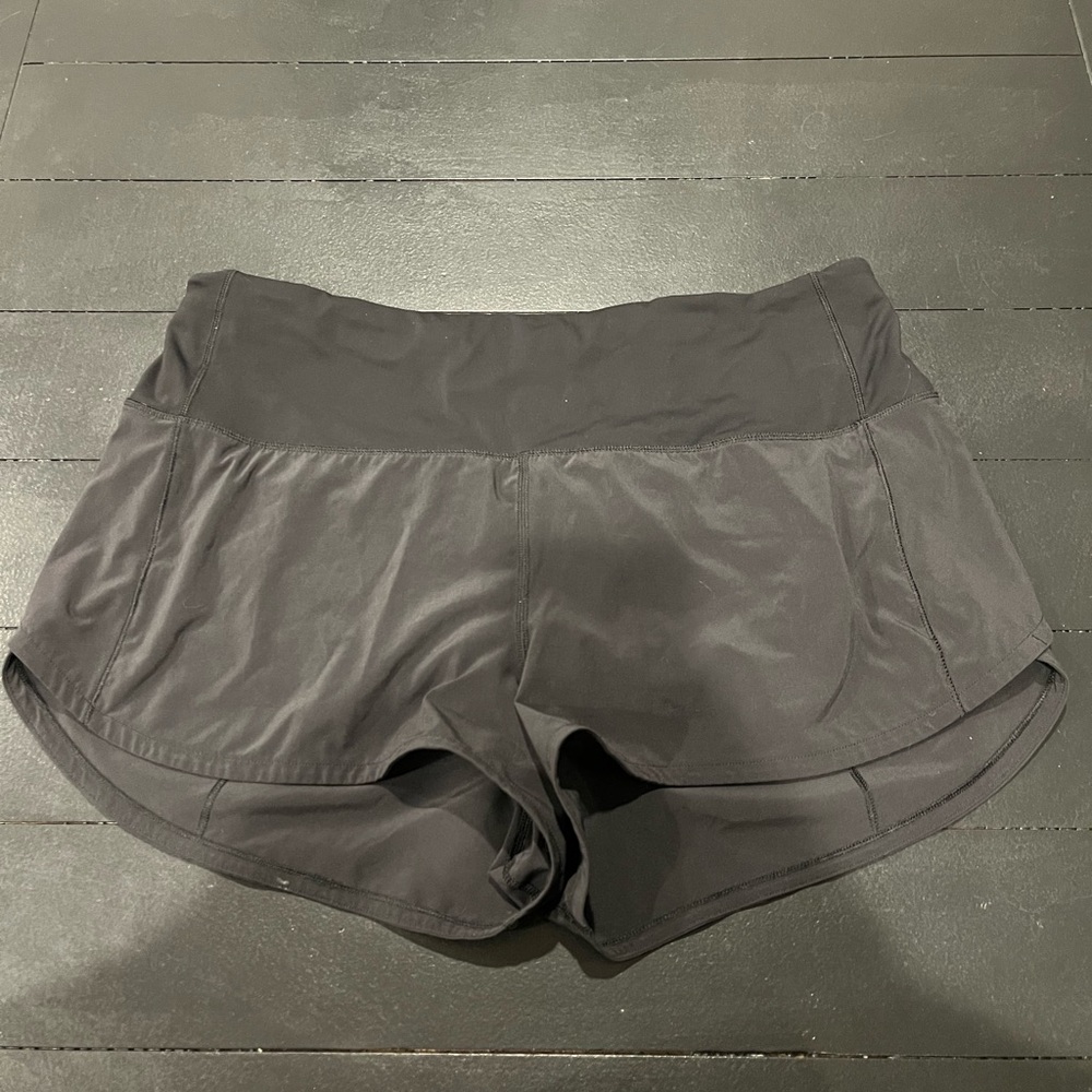 Lululemon speed shorts high